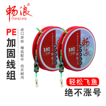 Brisk Rising Grade Version Finished Main Line Group Imported Raw Silk Fishing Line Main Line Tie Good Night Fishing PE Connection Reinforcement Main Line Group