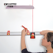 Israel KAPRO Cape Road Garage Hung Painting Alignment Wall Paper 314 Flat Layout Multi-functional Laser Labeling Ruler