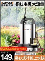 DC submersible pump high head 12V24V48V60V Volt household battery car pump agricultural small pump