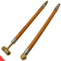 Heating tube inflator double-headed motorcycle bicycle bicycle inflator tire inflator inflator