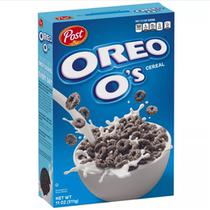 United States POST OREO OS Baos Oreo Cookie Wheat Circle Breakfast Cereal 311g