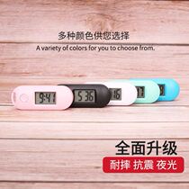 Timer Mini portable small special silent night light exam special price key buckle small hanging watch electronic form student