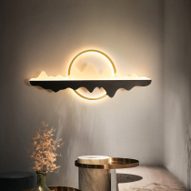 Wall Lamp Sofa Background Wall Decoration Modern Minima Atmospheric Bedside Hallway Lighting Modelling Lamp Chinese Tea Room Bookroom