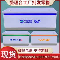 China Telecom Counter 5g Front Desk Desk Huawei Repair Desk Mobile Phone Store Glass Cashier Desk Reception Desk Display Case