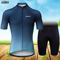 Clear Cabin Summer Short Sleeve Riding Suit Jacket Shorts Suit Breathable Manicure Speed Dry Mountain Road Bike Cardigan