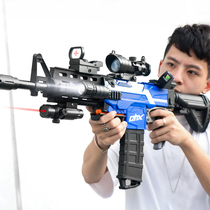 M416 electric continuous Soft Bullet Gun childrens toys boy simulation chicken toys full of equipment AK47