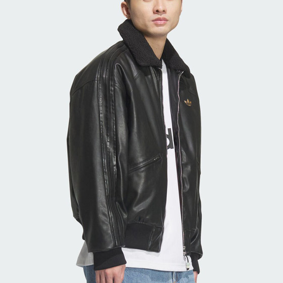 Adidas/Adidas 공식 Clover 남자 따뜻한 스포츠 옷깃면 재킷 JL8372 Adidas/Adidas 공식 Clover 남자 따뜻한 스포츠 옷깃면 재킷 JL8372