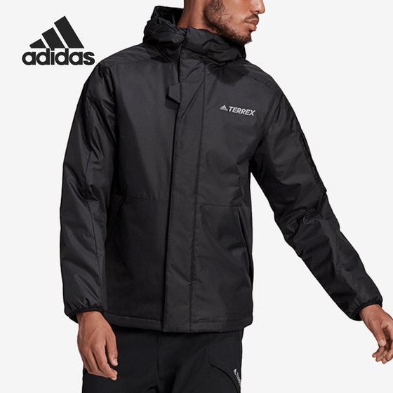 Adidas/Authentic TERREX Men's Hooded Outdoor Sports Cotton Coat GE9894 Adidas/Authentic TERREX Men's Hooded Outdoor Sports Cotton Coat GE9894