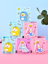 Three Years Two-Class Pen Holder Creativity Fashion Cute Student Desktop Stationery Containing Box Teenage Hearts Korea Women Ins