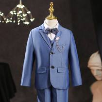 Boys suit suit young boy CUHK Piano Playing to host Western-style children walking show suit Xia Bo