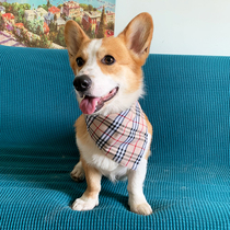 Dog saliva towel Triangle Towel Pet Scarves Around The Hood Kirky Side Shepherd Materi Scottish Inn Great Small and Medium