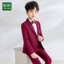 fir children's suit boys host dress england boys piano costume juniors suit