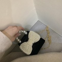 eary mini bag bow women bag 2021 New Tide chain lipstick bag shoulder crossbody bag