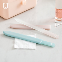 Zondun Judy crystal glass nail file frosted with mealnail tool