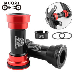 MUQZI one-piece press-fit ceramic bottom bracket mountain road bicycle bearing bearing BB90-92 bottom bracket