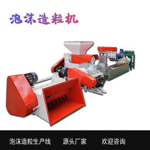 Waste foam granulator Pearl cotton granulation machine melting machine cold press foam pellet processing production line