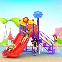 Little Doctor Childrens Large Plastic Indoor Kindergarten Outdoor Slide Combination Toy Square Paradise Amusement Facilities