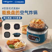 Dongling Air Fryer Multifunction Home Large Capacity Visible Oil-free Intelligent Electric Fryer New Cuisine Small Food Pan