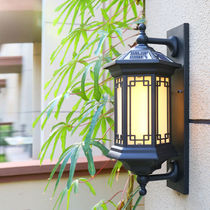 Solar Wall Light Outdoor Balcony Garden Gate Light Garden Wall Light Chinese Villa Terrace LED Light Outdoor