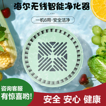 Haier fruit and vegetable washing machine household ingredients disinfection and detoxification purifier meat washing machine vegetable washing machine to pesticide machine