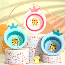 3 baby baby baby baby baby baby baby with crown folding basin wash basin PP wash basin