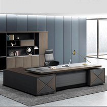 President Desk Boss Table Minimalist Modern Supervisor Manager Table Single Office Desk Chair Portfolio Office Furniture Big Bandae