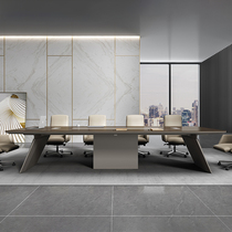 Office Conference Table Long Table Brief Modern Meeting Room Reception Training Bench Strip Negotiate Table And Chairs Combination