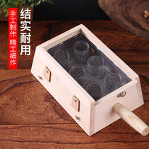 Moxibustion box portable household belly wooden large knee joint ginger moxibustion tool rectangular multifunctional household