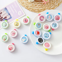 Mosquito anti-mosquito essential oil button bracelet baby adult baby baby insecticide deduction clasp outdoor anti-mosquito paste