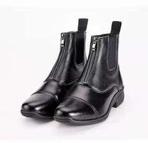 Litchi-style bovine riding boots and short boots for men and women riding horse shoes