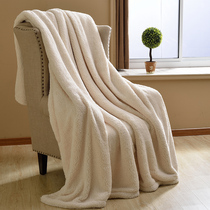 Lamb fluff blanket Quilt Bunk Beds Summer Thin Coral Suede Small Blanket Air Conditioning Blanket Flannel Sofa Blanket Cover Blanket