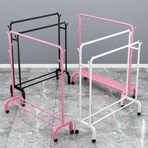 Clothes-horse Single-pole rack Dormitory Containing Cool Sunburn and Divine Instrumental Brief new floor-to-floor folding bedroom for simple home use