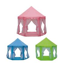 Kids Tent Indoor Princess House Game Split Bed Castle Girls Sleep Baby Home Outdoor Toys