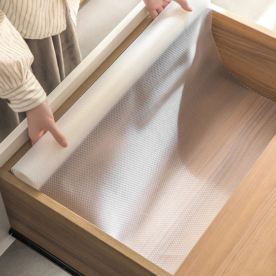 Household EVA translucent cabinet cushion waterproof, moisture-proof, oil stains, mildew-proof, can cut kitchen wardrobe cushion paper Household EVA translucent cabinet cushion waterproof, moisture-proof, oil stains, mildew-proof, can cut kitchen wardrobe cushion paper