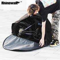 22 inch folding bike trailing wheel loading bag thickened containing bag suitcase can be consigned