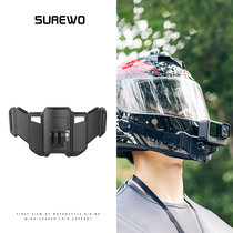 Motorcycle riding gopro helmet bracket gopro accessories gopro chin bracket The first perspective of the mobile phone applies to motion camera action gopro10 9 8