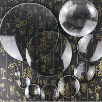 Convex lens lens HD round glass magnifying lens biconvex single convex reading fire learning experiment expansion mirror