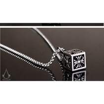 Magic princess house Europe and the United States casting titanium steel trendy mens personality mens pendant Stainless steel boys necklace pendant