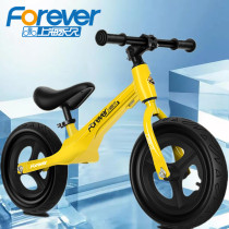 Shanghai Permanent childrens balance car without pedal 2-3 years old 1 baby balance scooter girl sliding scooter Bicycle