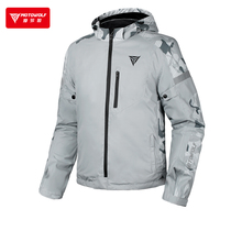 Spring Summer Motorcycle Riding Wind Clothing Waterproof Windproof Warm Clothes Rider Equipment Anti-Fall Locomotive Casual Jacket Man