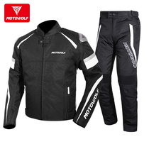 Spring Summer Motorcycle Riding Suit Waterproofing and anti-fall suit Warm Moto Locomotive Service Rider equipped race car for men and women
