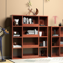 Cabinet Student Book Cabinet Full Solid Wood Bookshelf Floor Shelve Childrens Home Living room Toy locker
