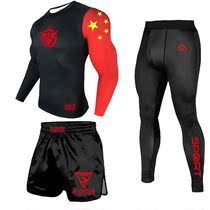 Venom tights long sleeves quick-drying high-performance running cycling fitness training uniforms boxing Sanda sports set customization