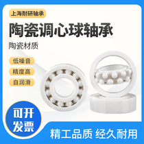 Zirconia all-ceramic self-aligning ball bearings 1200 1201 1202 1203 1204 1205 12061207