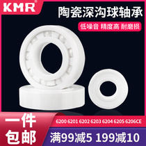 Standard zirconia full ceramic bearing waterproof 6200CE6201 6202 6203 6204 6205 6206