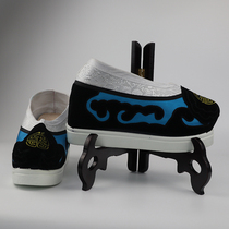 Peking and Yue opera drama shoes with increased inner height old students shoes old womens shoes thick-soled shoes with the word Fu in them