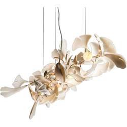 Ceramic ginkgo branches and leaves living room dining room stairs post-modern lobby branch designer creative art chandelier