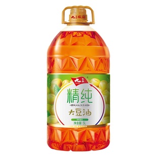 【多人团】九三非转基因精纯三级大豆油5L