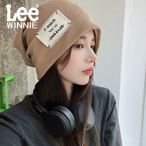 Winnie Lee pile hats female autumn and winter new day is a hundred and packed hat Han edition tide loose moon headscarf
