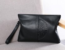 Fashion Business Soft Leather Bull Leather Mens Bag Handbags 2022 New Tide Casual Mens Hands Bag Men Genuine Leather Envelope Bag